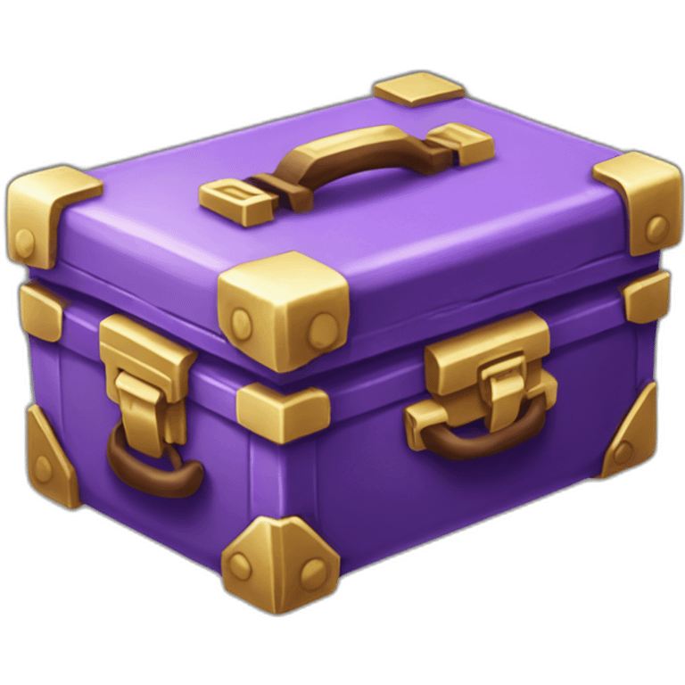 Pokemon Game LootCase Purple Color Legendary Epic Rich Treasure emoji