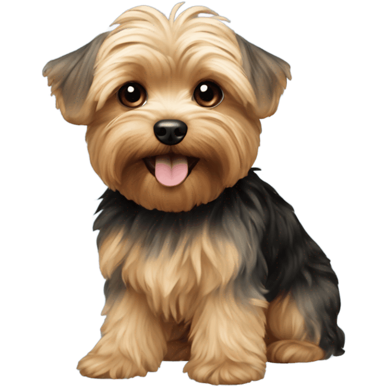 Yorkiepoo emoji