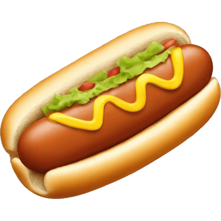 Small hotdog  emoji