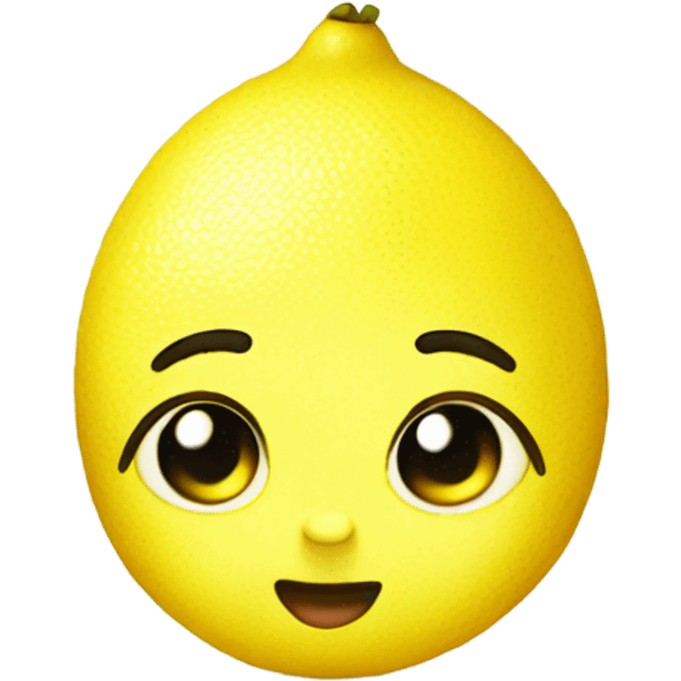 Baby lemon  emoji