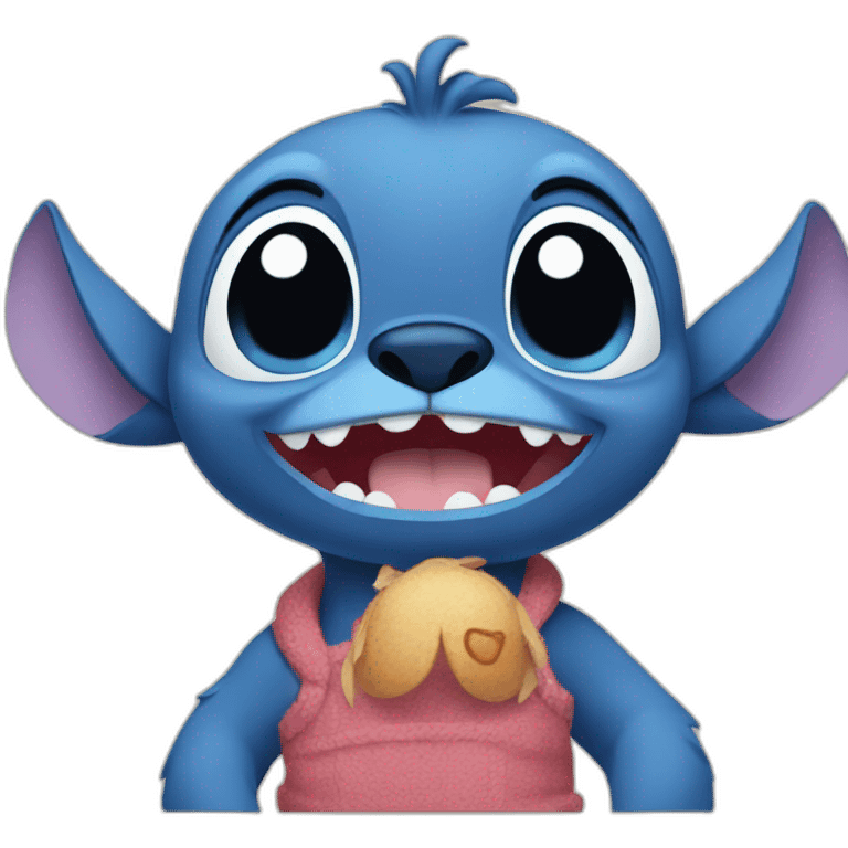 Lovely stich emoji