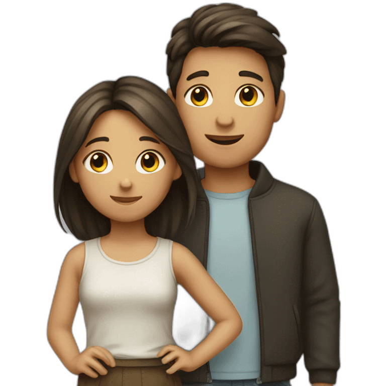 Boy and girl  emoji