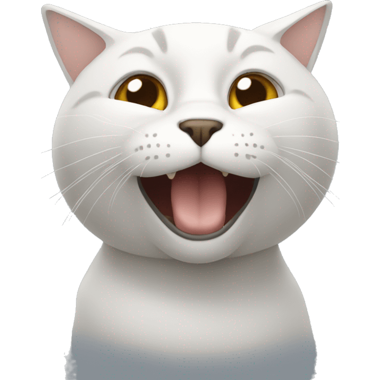 Un chat qui vole emoji