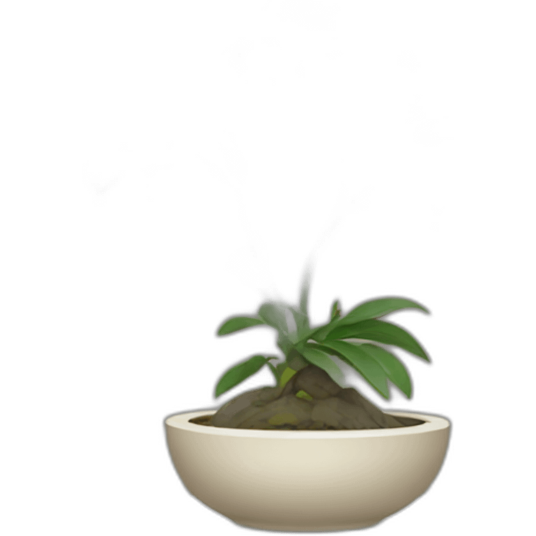 An ikebana emoji