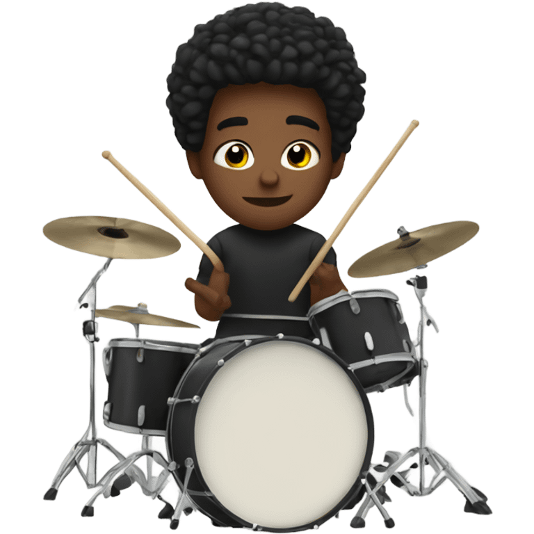 Me playing drums emoji