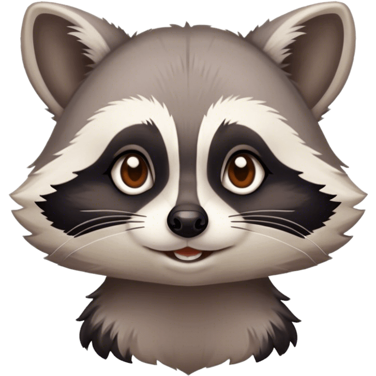 coquette raccoon  emoji