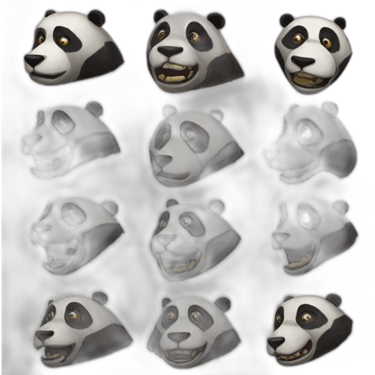 Panda in borderlands emoji