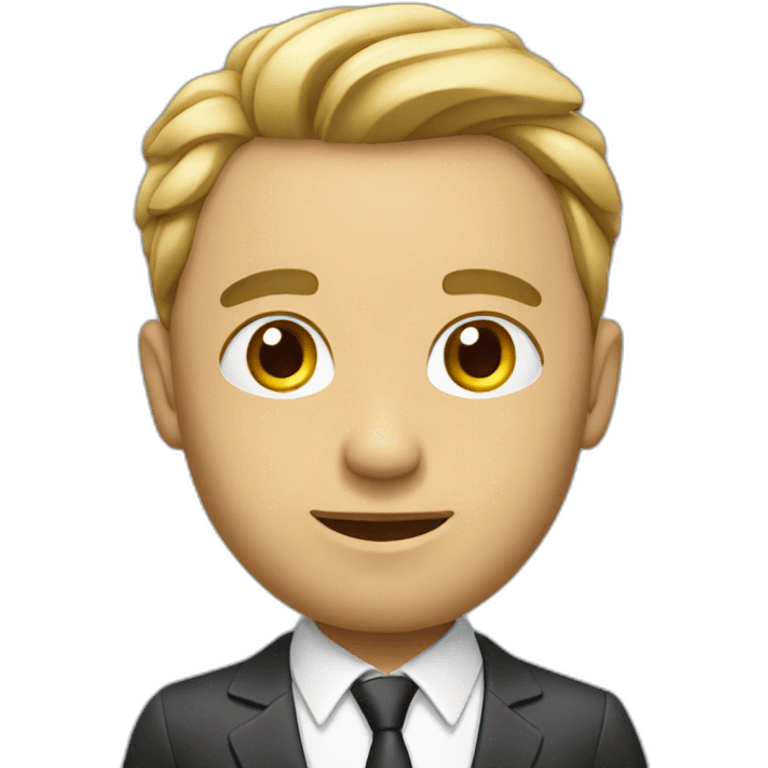 business man emoji