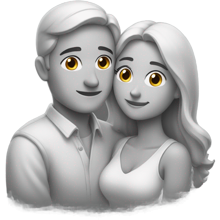 couple hugging emoji