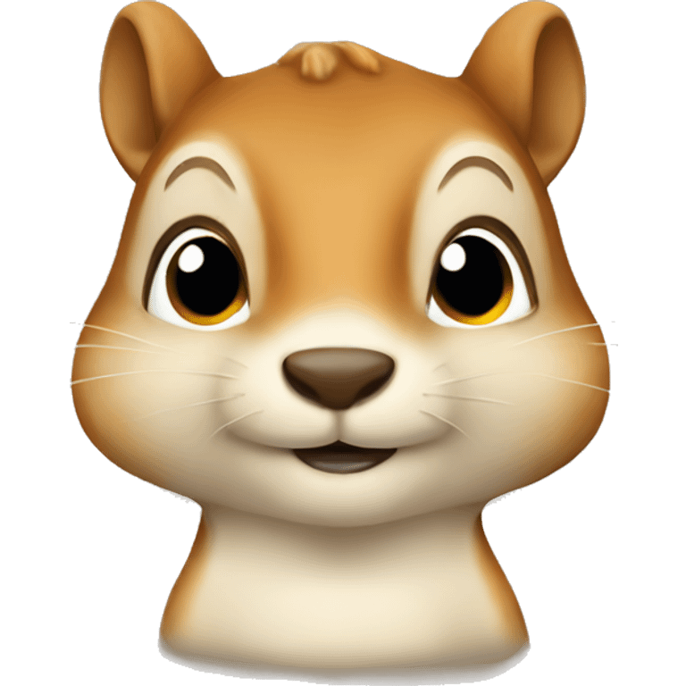 squirrel with empanada emoji