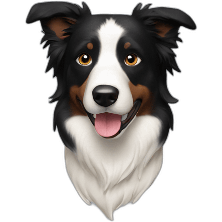 black-border-collie emoji