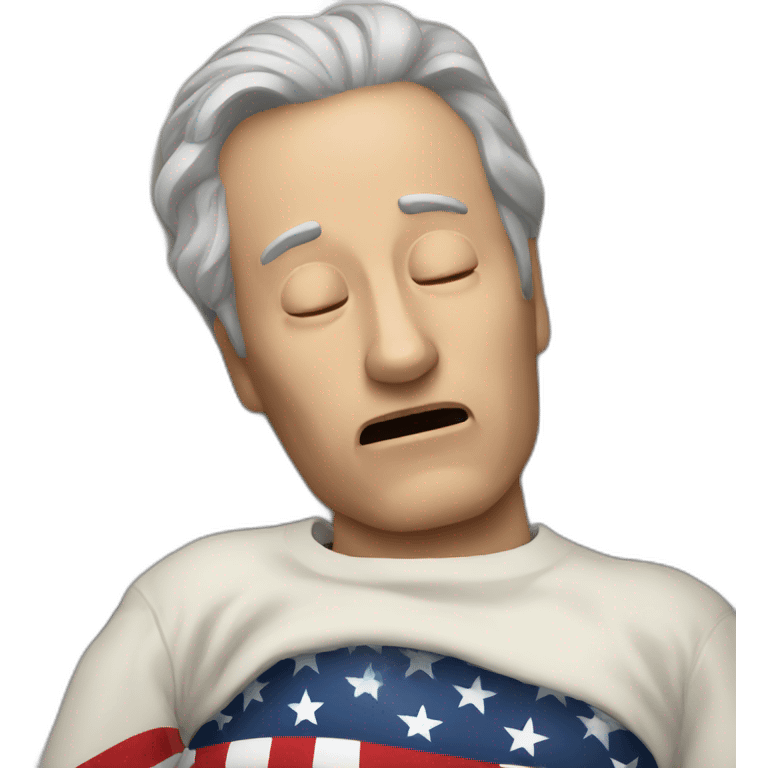 dying american emoji