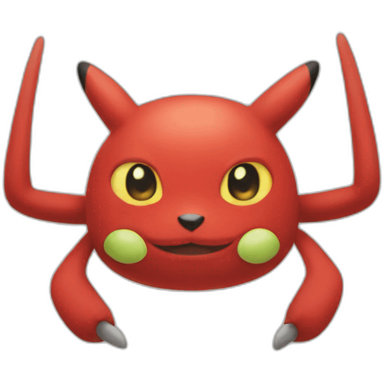 Red pokemon emoji