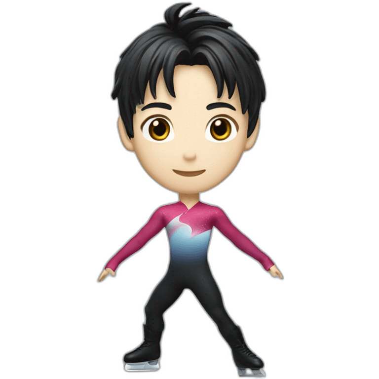 Hanyu Yuzuru figure skater emoji