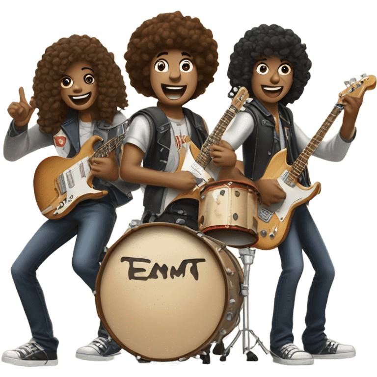 Rock and roll high school  emoji