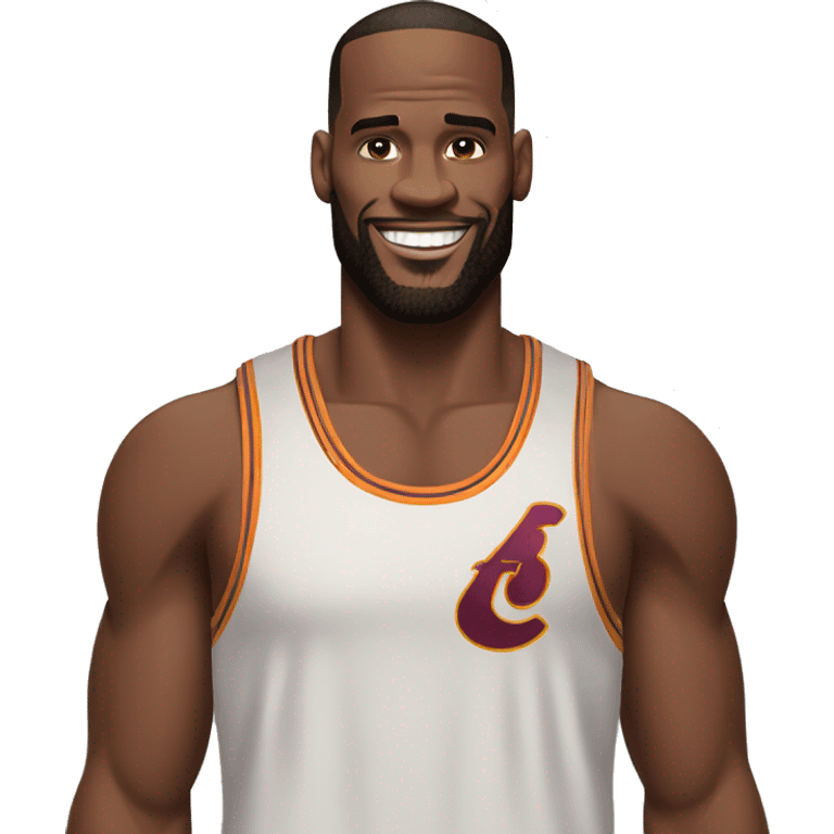 Le Bron James in tanktop emoji