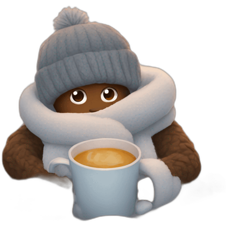 cozy winter emoji