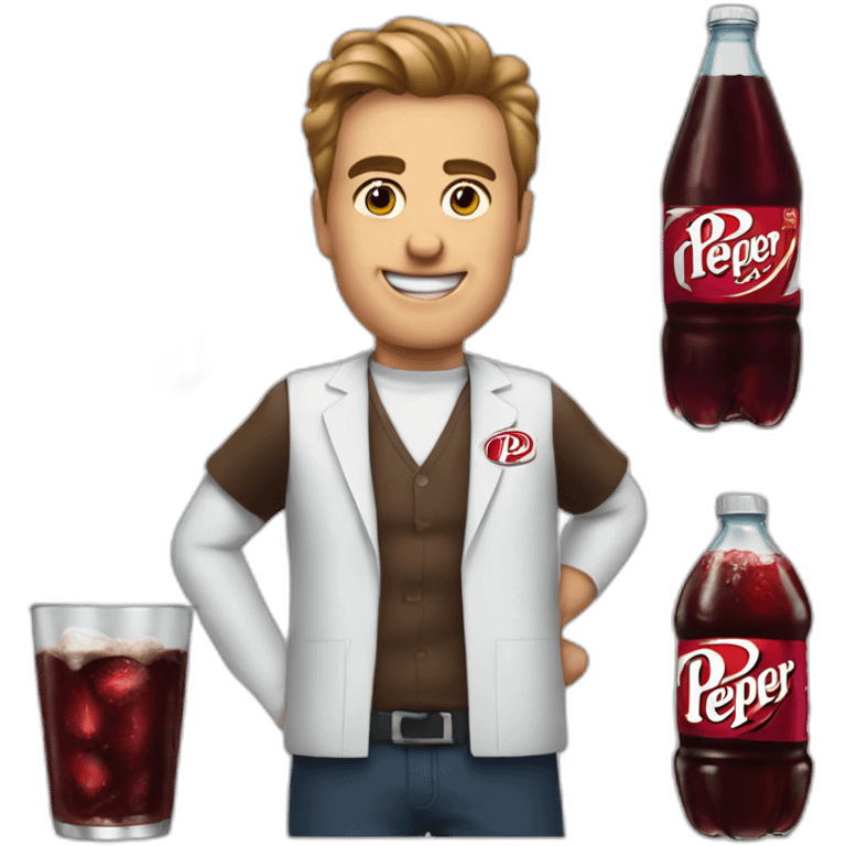 Diet Dr pepper emoji