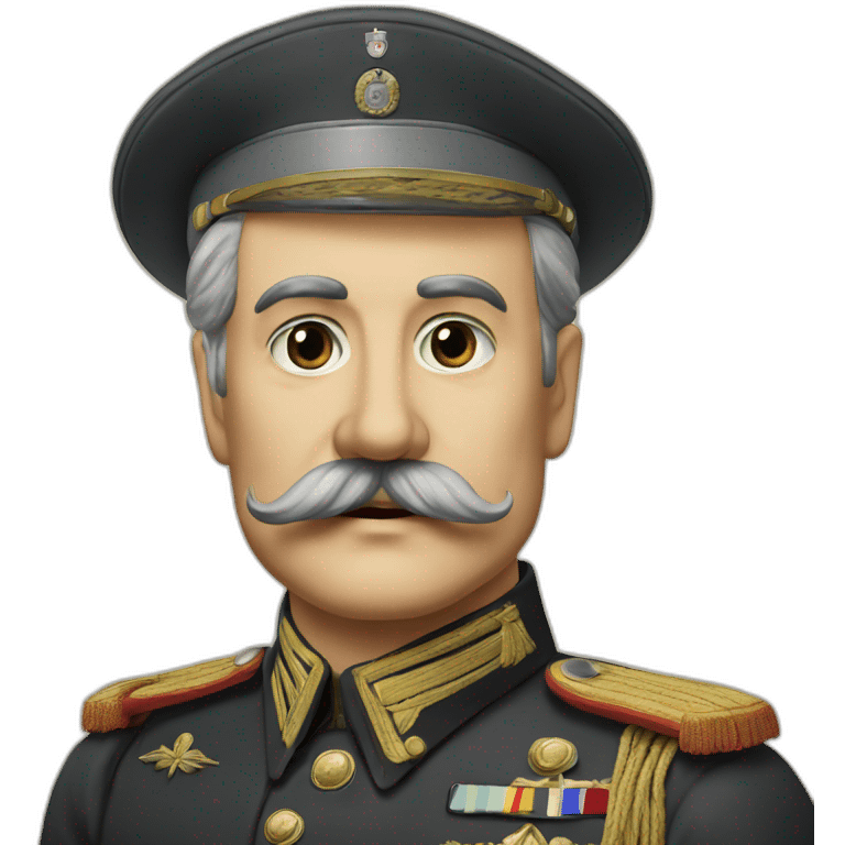 German general 1940 with mustach emoji