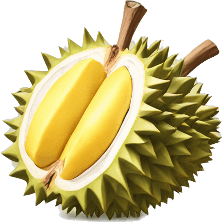 Durian fruit emoji