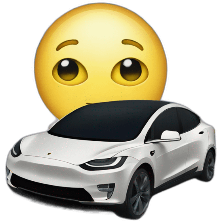 telsa in space emoji