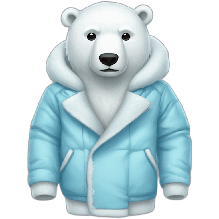 Icebear-wear-coat emoji