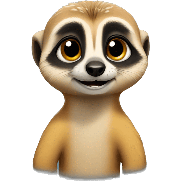 a cute meerkat emoji