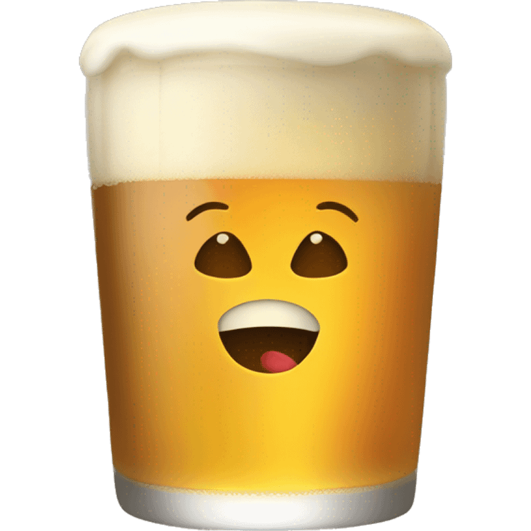 Pint of cider emoji