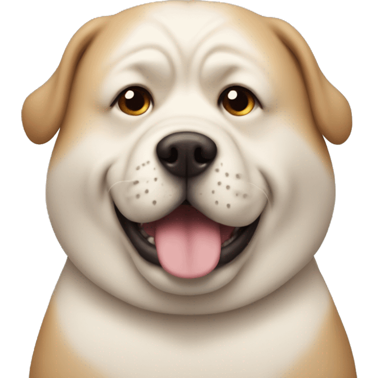 My fat dog emoji