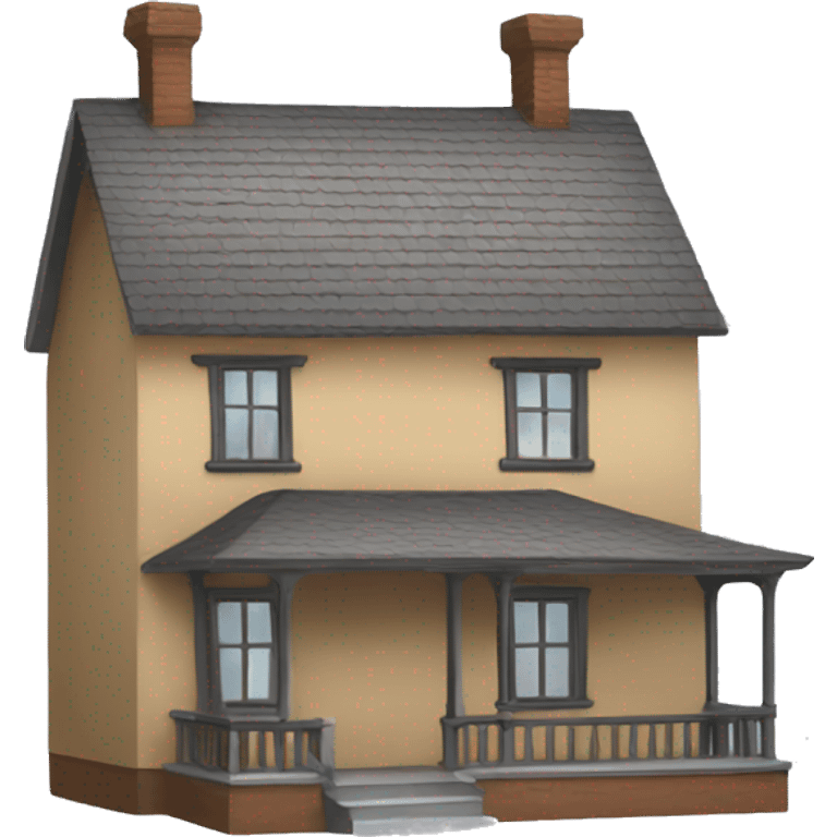 Historical house emoji