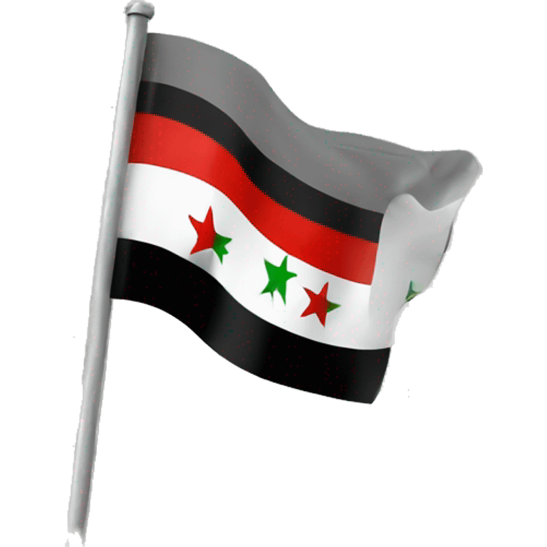 syrian revolution flag emoji