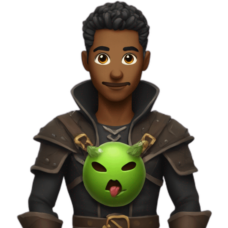 Vegan dungeon master emoji