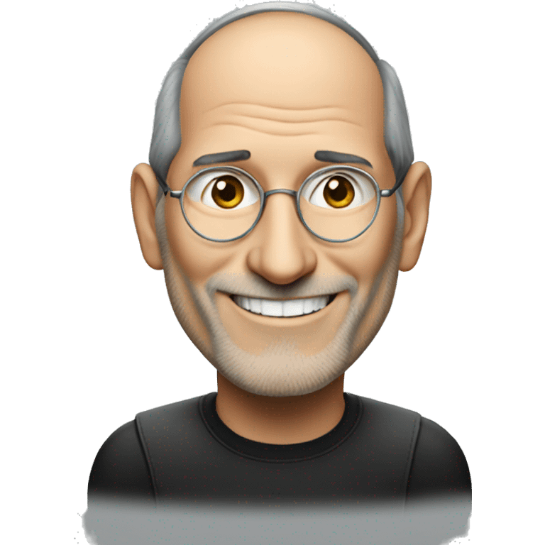  Steve jobs smiling emoji