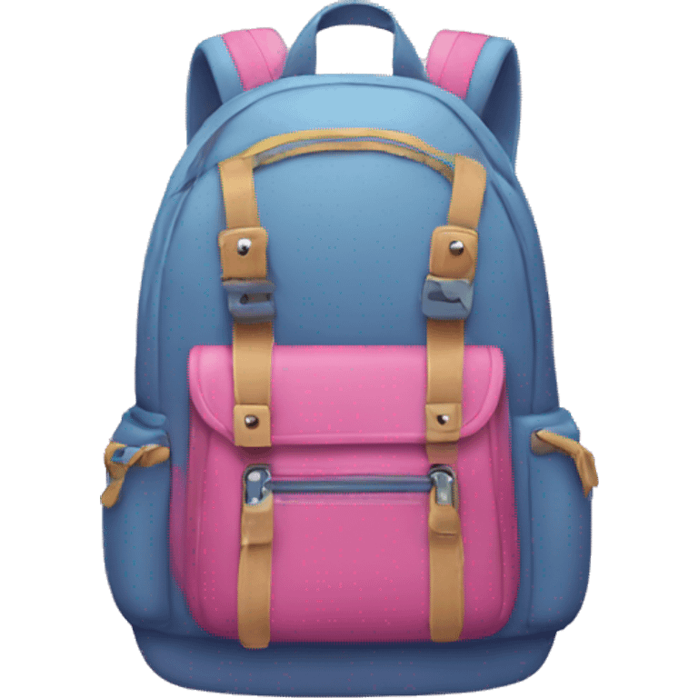 Girly backpack emoji