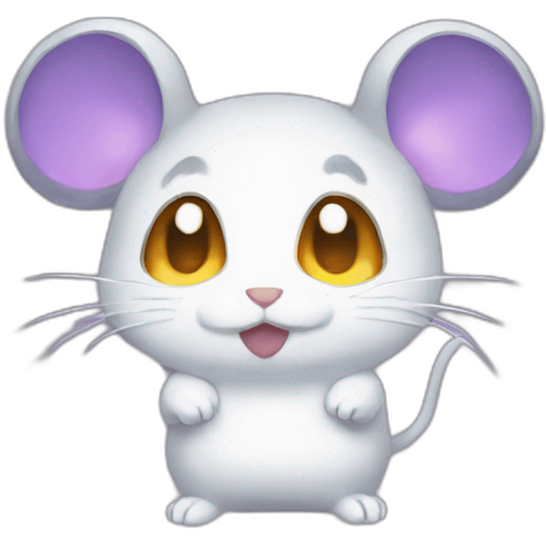 Spooky hamtaro emoji