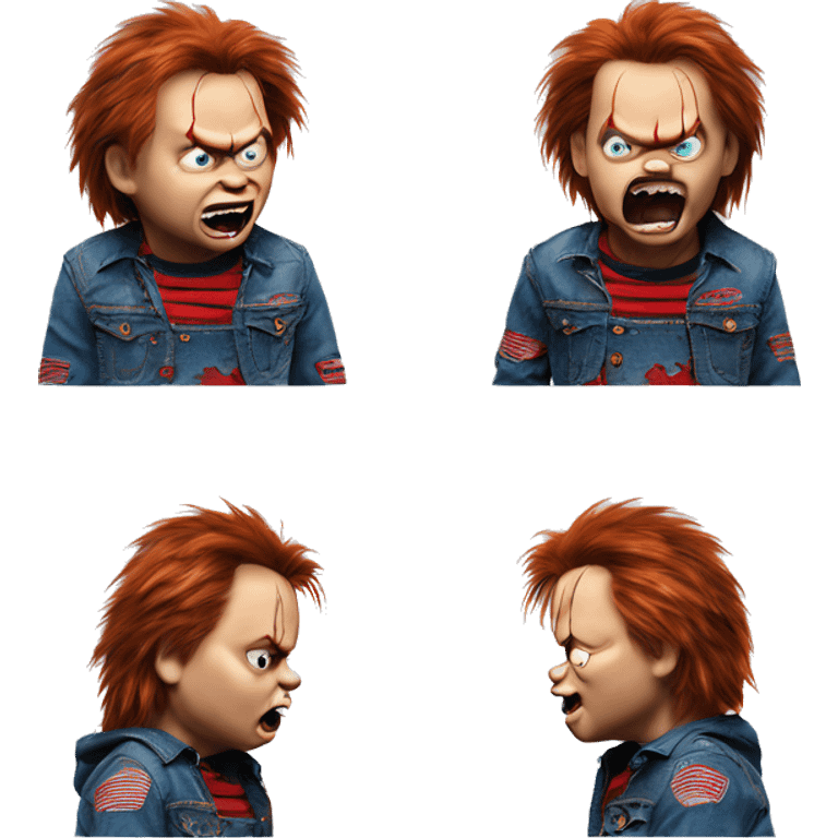 chucky spits  emoji