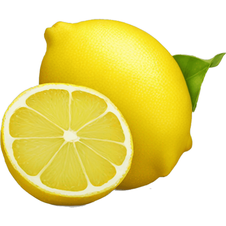 Lemon emoji