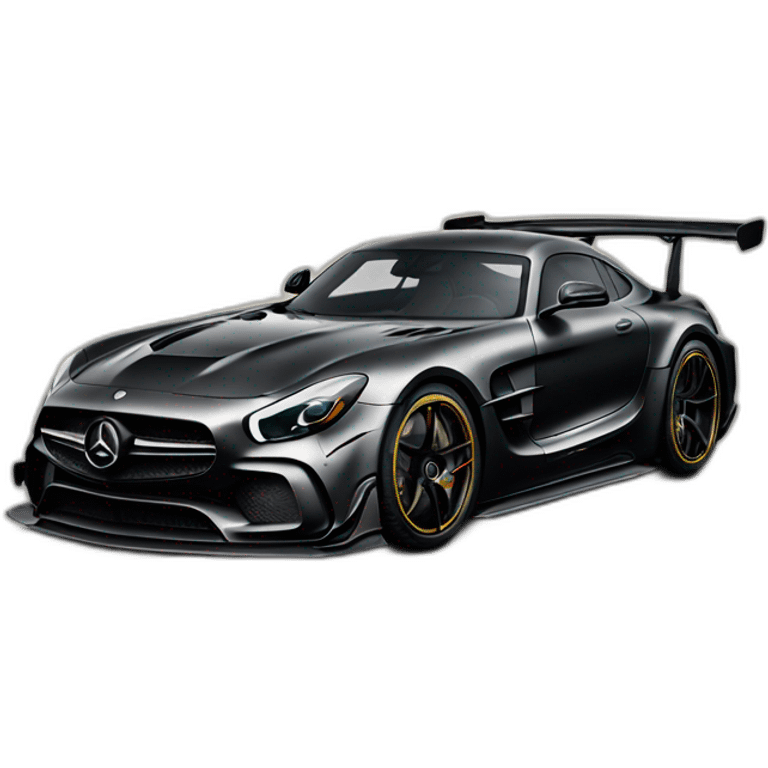 Mercedes Gtr black series emoji