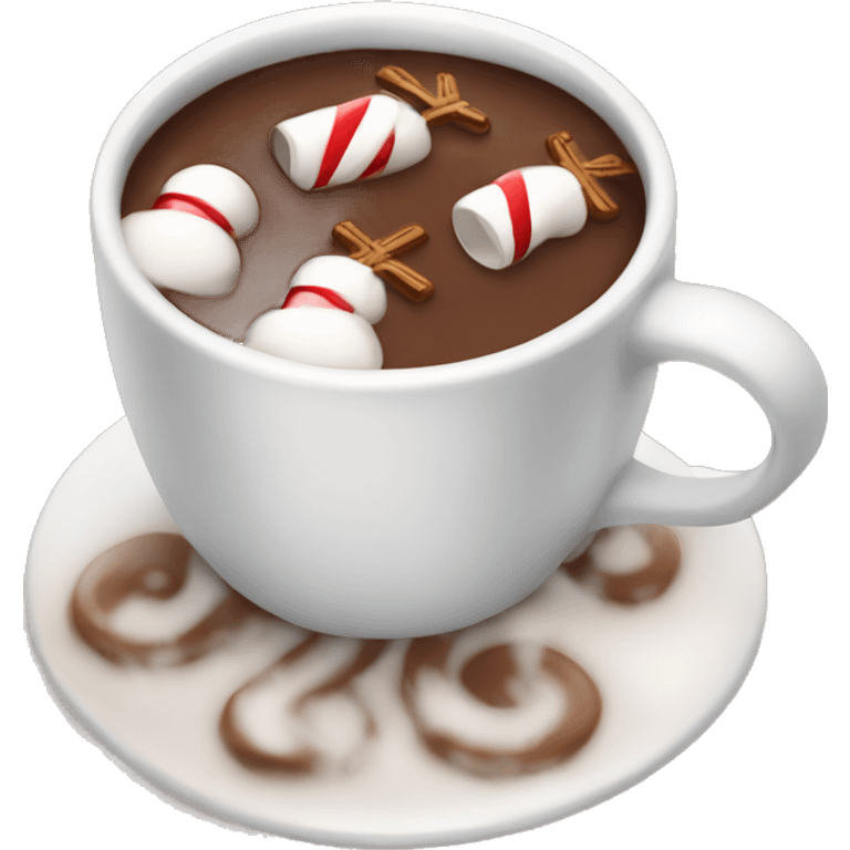 christmas hot chocolate  emoji