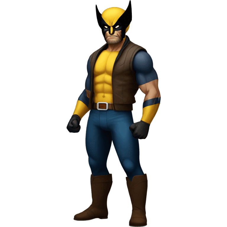 full body wolverine emoji