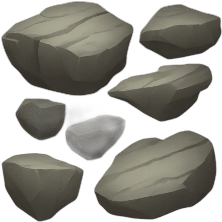 Rocks  emoji