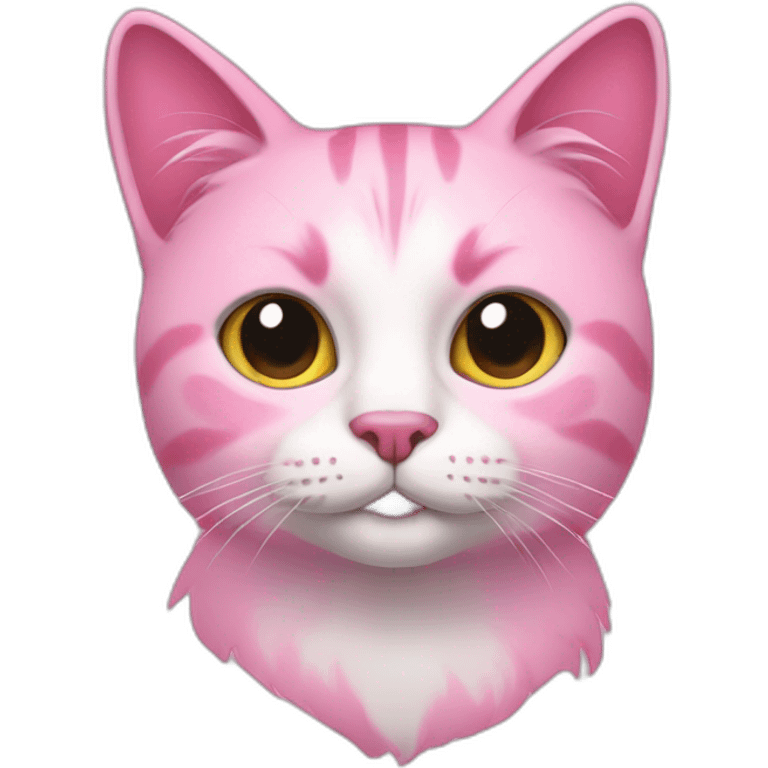 cat-pink emoji