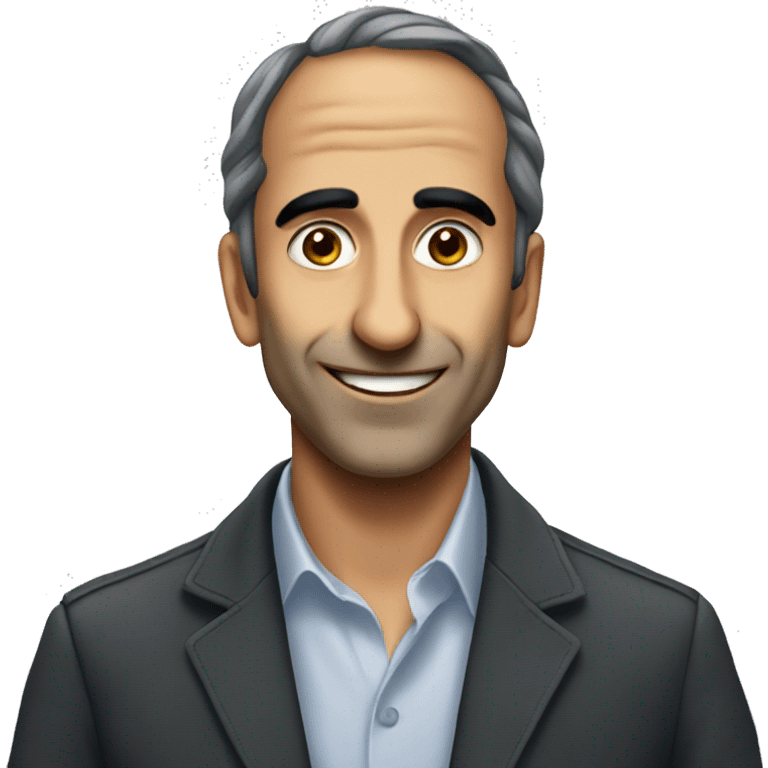 Zemmour who is smiling emoji