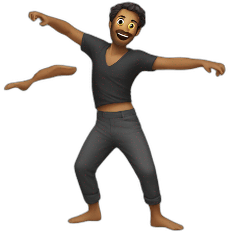 Dancing giral emoji