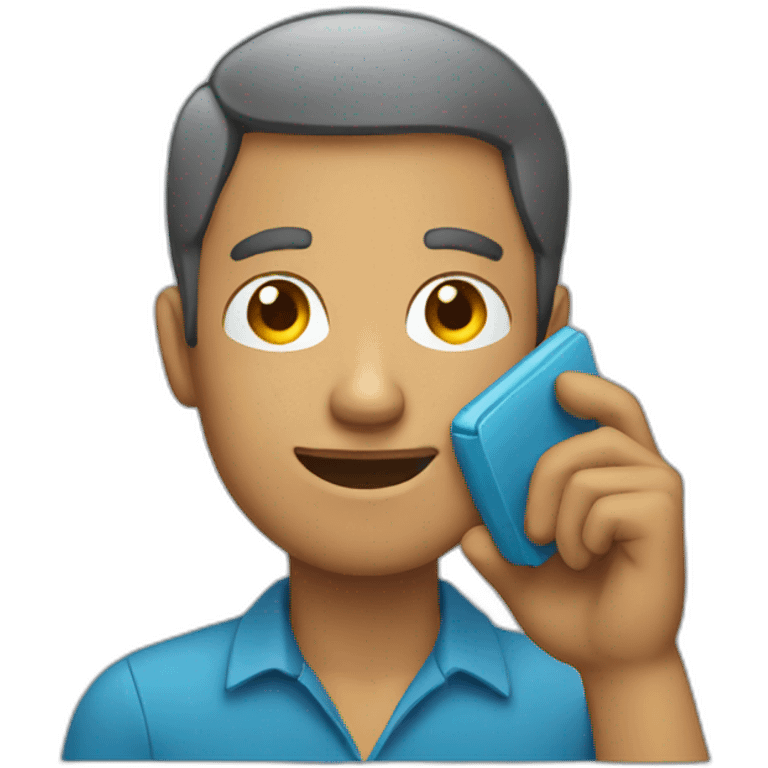 Man using phone  emoji