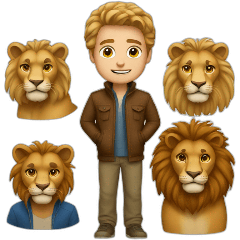 Daniel and lions emoji