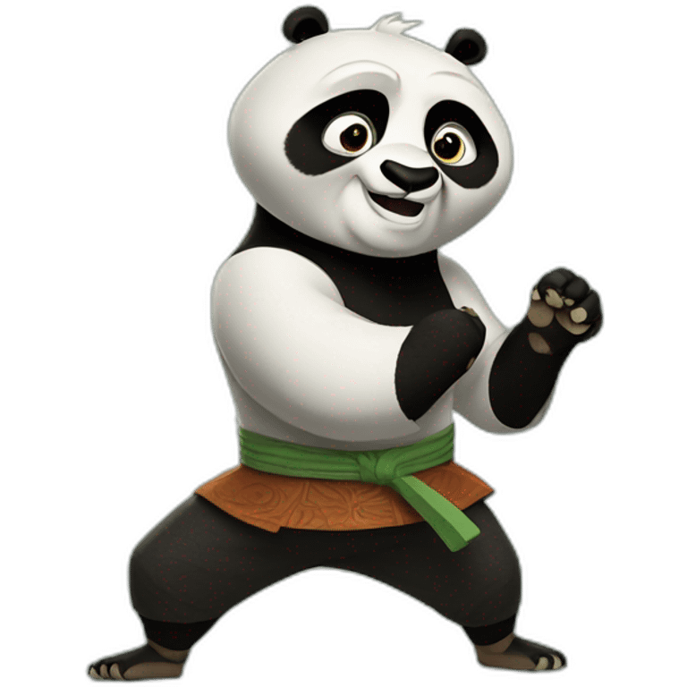 Kung Fu Panda emoji