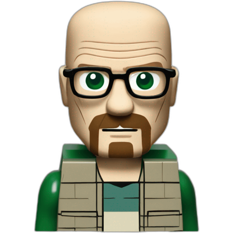 Walter white in lego emoji