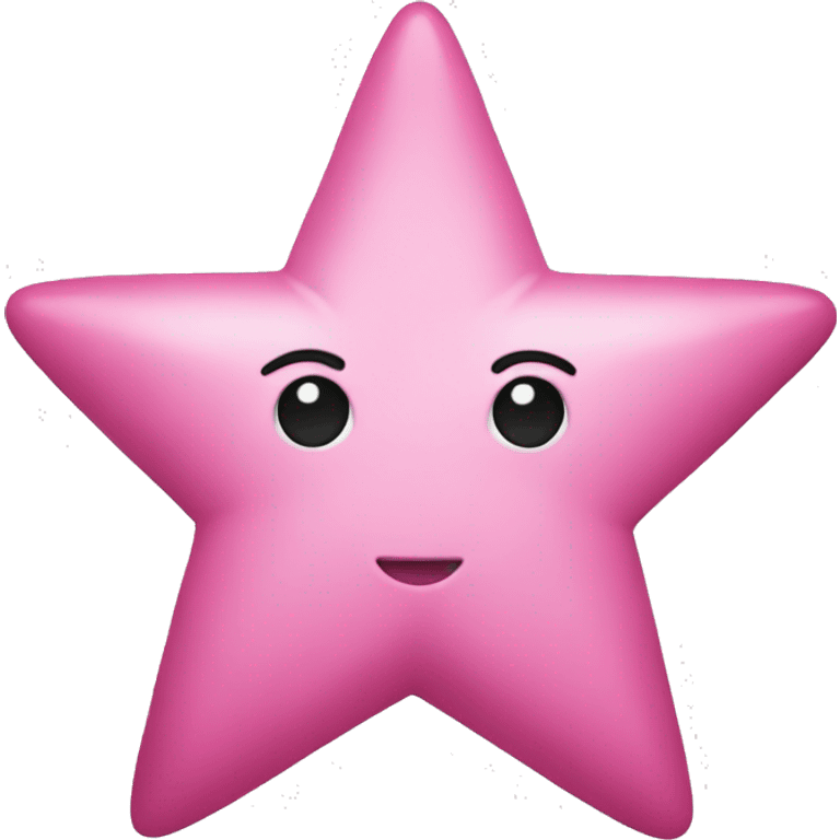 Pink star  emoji