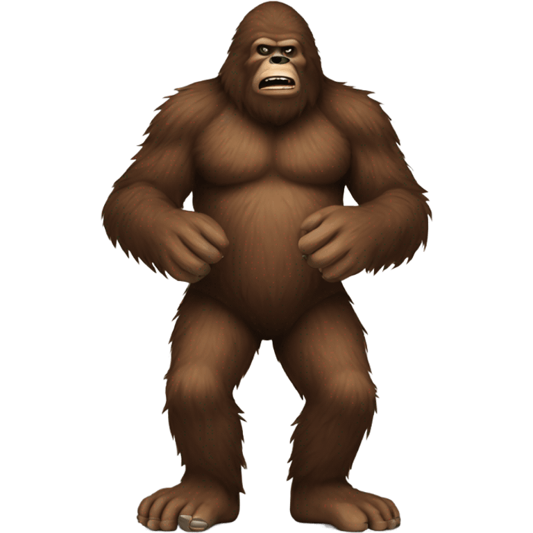 Bigfoot says feel better emoji